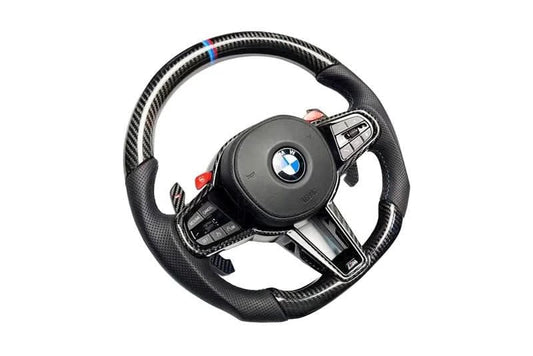 BMW 2/3/4/5 Series LCI G80 G81 G82 G83 G87 G20 G30 Carbon Fiber Steering Wheel (2019+)