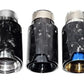BMW Universal Fit Carbon Fiber Single Muffler Tips