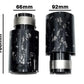 BMW Universal Fit Carbon Fiber Single Muffler Tips