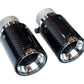 BMW Universal Fit Carbon Fiber Single Muffler Tips