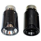 BMW Universal Fit Carbon Fiber Single Muffler Tips