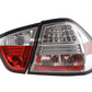 BMW 3-Series E90 Sedan OE Style Chrome LED Taillights(2005-2008)