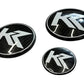 BMW Roundel Emblem Covers - Full Carbon Fiber K2 Style