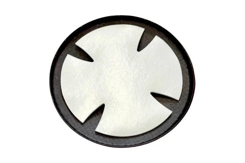 BMW Roundel Emblem Covers - Full Carbon Fiber K2 Style