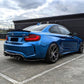 BMW 2 Series M2 F87 MTC Design Carbon Fiber Diffuser (2014 - 2021)