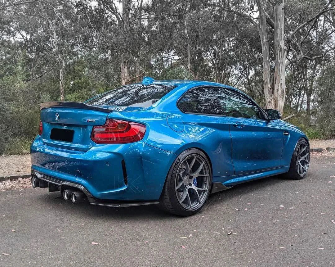 BMW 2 Series M2 F87 MTC Design Carbon Fiber Diffuser (2014 - 2021)