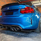 BMW 2 Series M2 F87 MTC Design Carbon Fiber Diffuser (2014 - 2021)