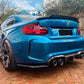 BMW 2 Series M2 F87 MTC Design Carbon Fiber Diffuser (2014 - 2021)