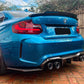 BMW 2 Series M2 F87 MTC Design Carbon Fiber Diffuser (2014 - 2021)