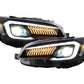 Subaru WRX & WRX STI 1st Gen (VA) Black LED Matrix Projector Headlights (2015-2021)