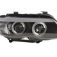 BMW X5 E53 CCFL Black Angel Eyes LED Headlights (2003-2006)