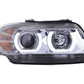 BMW 3 Series E90 /E91 Chrome LED U BAR Headlights (2005 - 2012)
