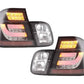 E46 Sedan LED Bar Black Tail Lights (02-05)