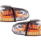 VW Golf Mk6 GTI LED Clear Tail Lights V2 LED Indicators (2008-2014)