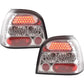 Volkswagen Golf 3 1HXO Chrome Clear LED Taillights Set (1992 - 1997)