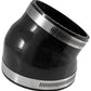 Airaid 4in x 3.5in 28 Degree Angle Reducer w/ Clamps 130-435