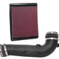 Airaid 17-18 GMC Sierra/Yukon V8-6.2L F/I Jr Intake Kit - Oiled / Red Media 201-751