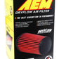 AEM Induction AEM 2.75in Flange ID x 5.5in Base OD x 7.5in H DryFlow Conical Air Filter 21-2027D-HK
