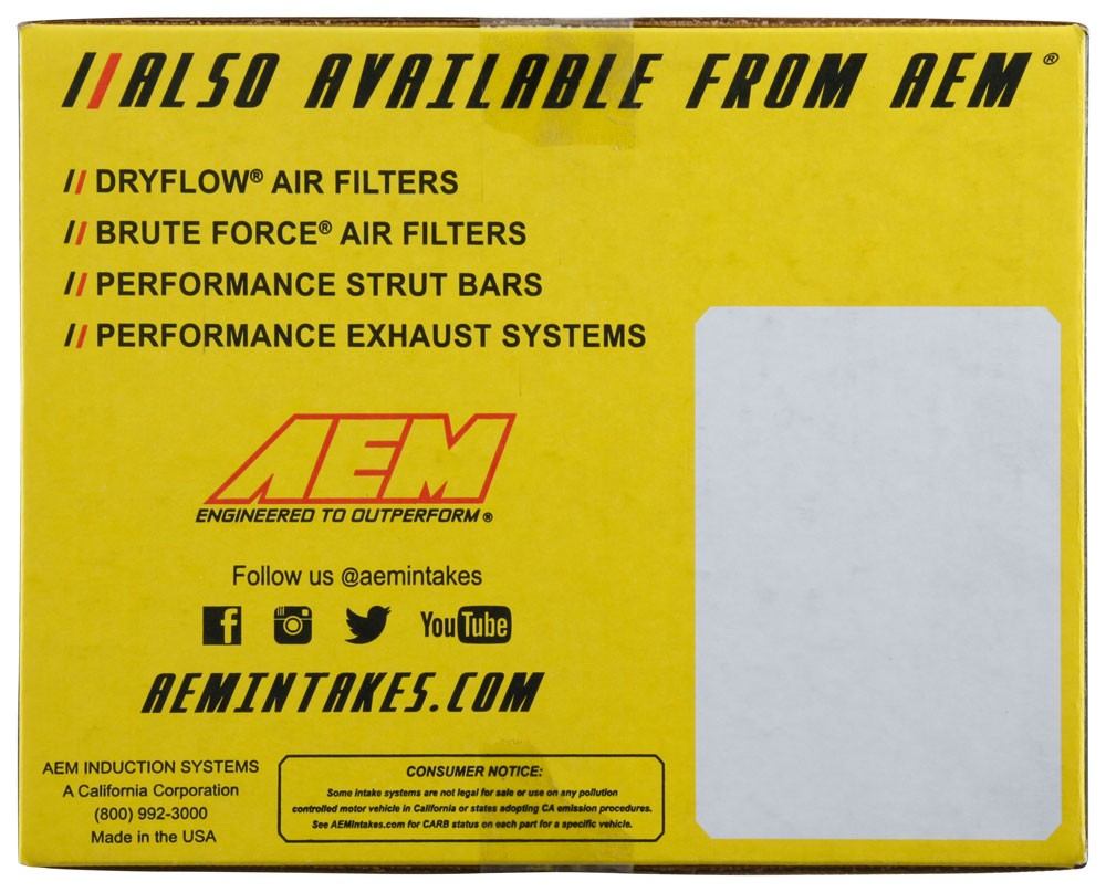 AEM Induction AEM 90-93 Acura Integra Polished Cold Air Intake 21-402P