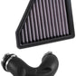 Airaid 2010-2015 Chevy Camaro SS V8-6.2L F/I Airaid Jr Intake Kit - Oiled / Red Media 251-714