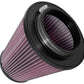 Airaid Universal Air Filter - Cone 4.5in Flange 7.25in Base 4.28in Top 7.125in Height - Synthaflow 700-505