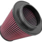 Airaid Universal Air Filter - Cone 4.5in Flange 7.25in Base 4.28in Top 7.125in Height 701-505