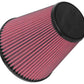 Airaid Universal Air Filter - Cone 4.5in Flange 7.25in Base 4.28in Top 7.125in Height 701-505