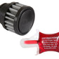 Airaid Rubber Top 1.25in OD - Push On 2in OD 1.5in Tall Breather Filter 771-480