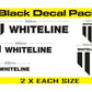 Whiteline Decal Kits
