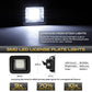 SPYDER Xtune 05-18 Ford F150 T10 Connector LED License Plate Bulb Assembly White 5500K LAC-LP-FF15015 -Pair 9045158