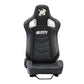 The Chosen Leather Reclinable Bull Boost Racing Bucket Seat with Slider Rails