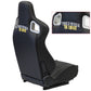 The Chosen Leather Reclinable Bull Boost Racing Bucket Seat with Slider Rails