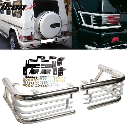 1999-2007Â Benz G500 G550 Chrome Rear Tail Light Guard