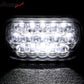 7in x 6in Full LED Sealed Beam Square Projector Headlight Clear Lens