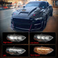 2018-2023 Ford Mustang EcoBoost GT V6 2024 Style Front Head Light Lamp