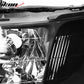 1998-2002 Honda Accord 2DR 4DR Black Driving Headlights Head Lamps