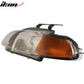 1992-1995 Honda Civic Amber JDM Pair Glass Lens Driving Lamp Headlight