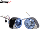 Universal Fog Lights Driving Lamps W/ Seven Color LED W/ Wiring