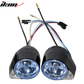 Universal Fog Lights Driving Lamps W/ Seven Color LED W/ Wiring