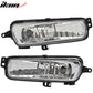 Fits 15-17 Focus Pair Front Fog Light Lamps Bezels - Sport SE Version