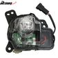 Fits 16-17 Mazda 6 Front Fog Light Lamps LED Clear Lens w/ Trim 2PC