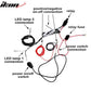 Universal Fog Light Lamp Wiring Harness Kit LED Light Bar Switch Relay