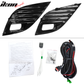 2018-2020 Toyota Camry SE XSE Black OE Front Lower Foglights Pair