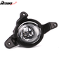 2017-2019 Toyota C-HR Black Housing Clear Lens Fog Lights Kit ABS