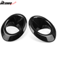 2016-2018 Honda Civic OE Style Carbon Fiber Hydro Dip Fog Lights Cover