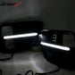 2015-2017Â Subaru WRX Sti White DRL & Amber Switchback Fog Light Covers