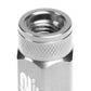 Open End Aluminum Lug Nuts Set 70mm M12x1.5 20pcs w/ Adapter Silver