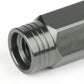 M12 x 1.5 Extended Acorn Lug Nuts 90mm Gun Metal Aluminum 20pc