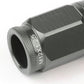 M12 x 1.25 Acorn Style Lug Nuts 16pc + 4 Locks Gun Metal Aluminum