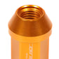 M12 x 1.5 Acorn Style Lug Nuts - Aluminum Orange 20pc Set